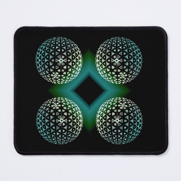 Item preview, Mosaic Spheres . 3D Illusion . Cosmic Connection . #1 designed and sold by Artistic63.