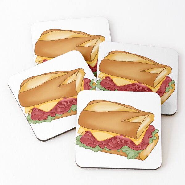 Artikelvorschau, Bacon Cheese Sandwich Artwork with Vibrant Colors(Collection1-2) entworfen und verkauft von MetichaiTH.