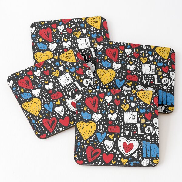 Item preview, Artistic graffiti hearts with urban love vibes designed and sold by Piotrek0001.