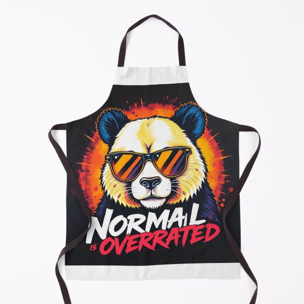 Item preview, Normal is Overrated Panda designed and sold by ArtizenAura.