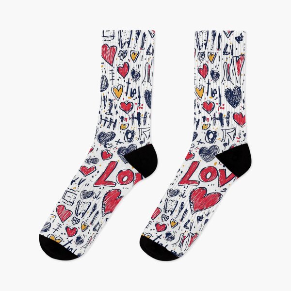 Item preview, Vibrant graffiti hearts and abstract urban designs designed and sold by Piotrek0001.