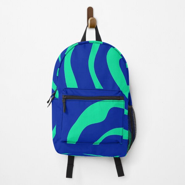 Item preview, Lime twirl on blue background designed and sold by brillant-art.