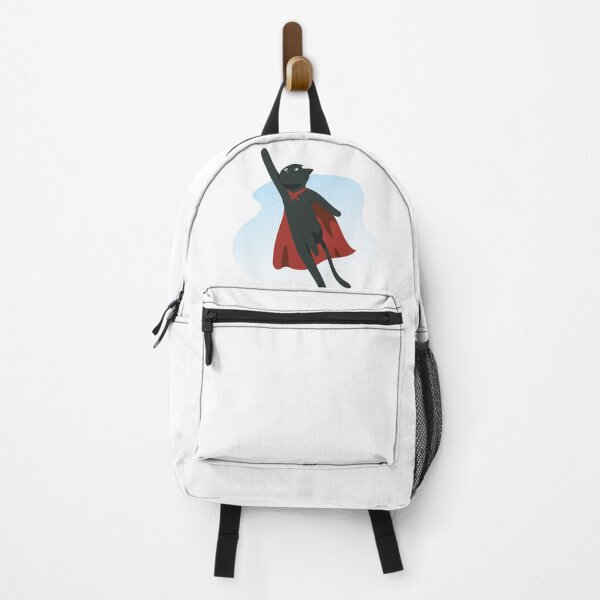 Item preview, Flying Black Cat with Red Cape designed and sold by TurtleDojo.