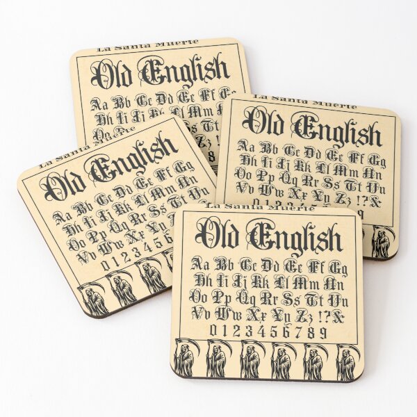 Item preview, Lasantamuerte old English  designed and sold by Betojimenez13.