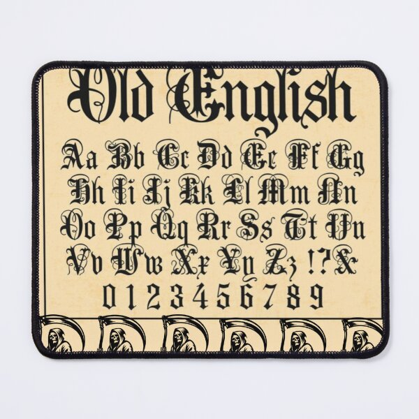 Item preview, Lasantamuerte old English designed and sold by Betojimenez13.