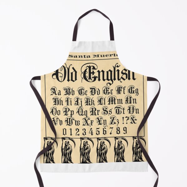 Item preview, Lasantamuerte old English  designed and sold by Betojimenez13.