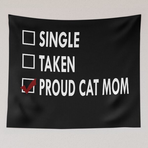 Item preview, Proud cat mom designed and sold by Sasya.