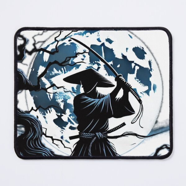 Item preview, Samurai Under the Crescent Moon designed and sold by Matrif.