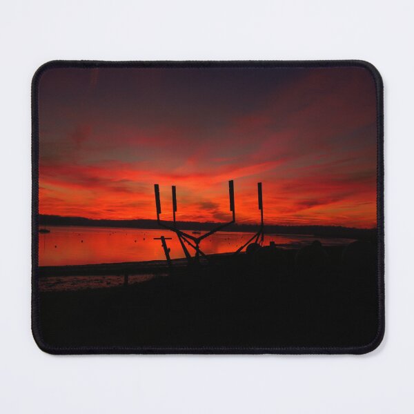 Item preview, Silhouetted Boat Trolleys At Dawn designed and sold by wiggyofipswich.