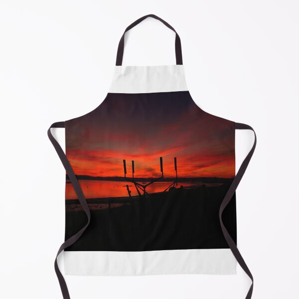 Item preview, Silhouetted Boat Trolleys At Dawn designed and sold by wiggyofipswich.