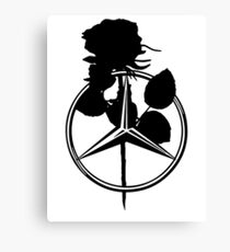 Benz Truck Pt2 (Black) Canvas Print
