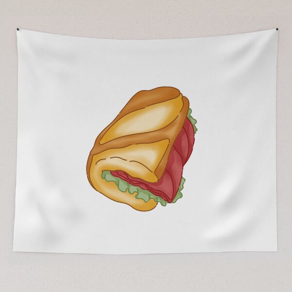 Item preview, Beef Sandwich Artwork with Vibrant Colors(Collection1-3) designed and sold by MetichaiTH.