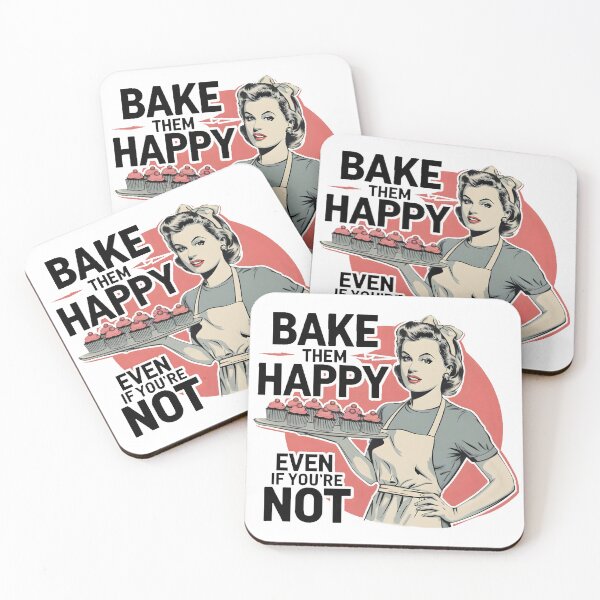 Item preview, Bake Them Happy designed and sold by PlanetMarker.