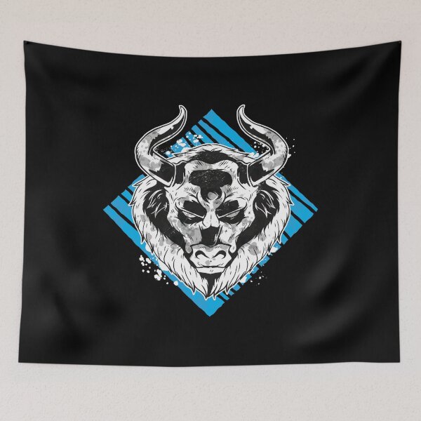 Item preview, Angry Bull's Head  designed and sold by TurtleDojo.