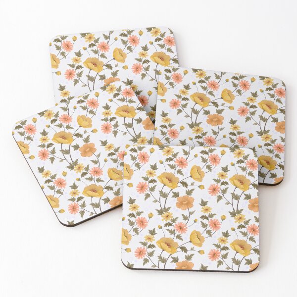Item preview, Colorful hand draw flowers seamless pattern designed and sold by Faissal Thomass.
