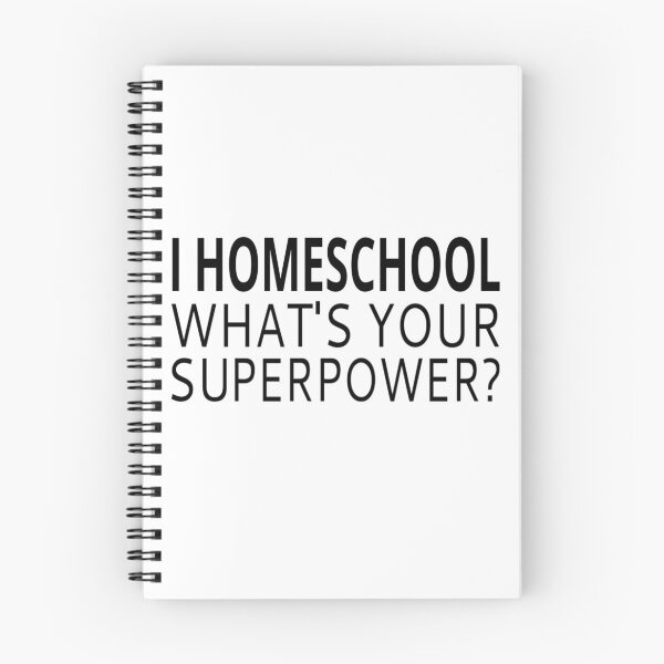 Item preview, I Homeschool What's Your Superpower? designed and sold by coolfuntees.