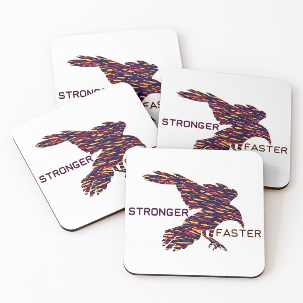 Item preview, Stronger Faster designed and sold by LegallyDistinct.
