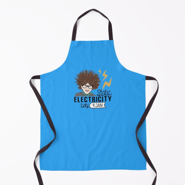 Item preview, 9 January Static Electricity Day - Wacky Holidays designed and sold by ChemicalXShop.