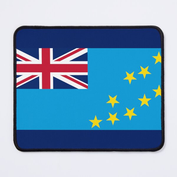 Item preview, Flag of Tuvalu designed and sold by TinaJostDesigns.