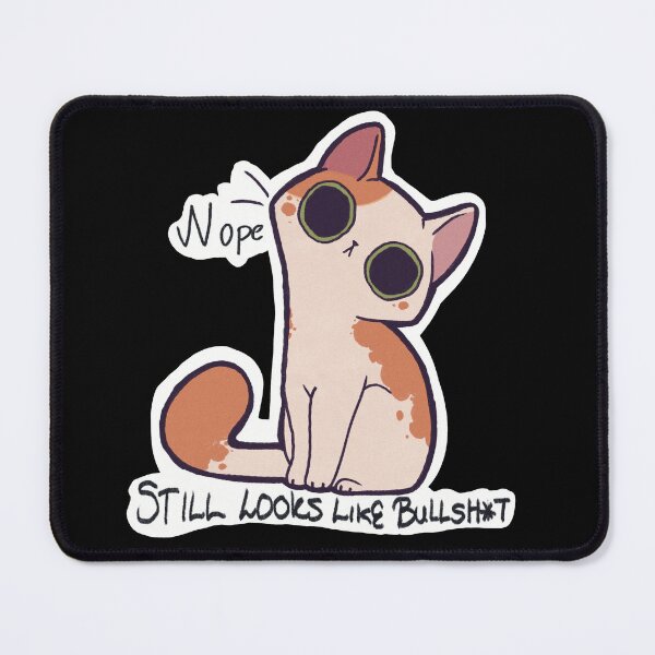Item preview, Sittng cat nope still looks like bullsh*t designed and sold by Kristoffersson.