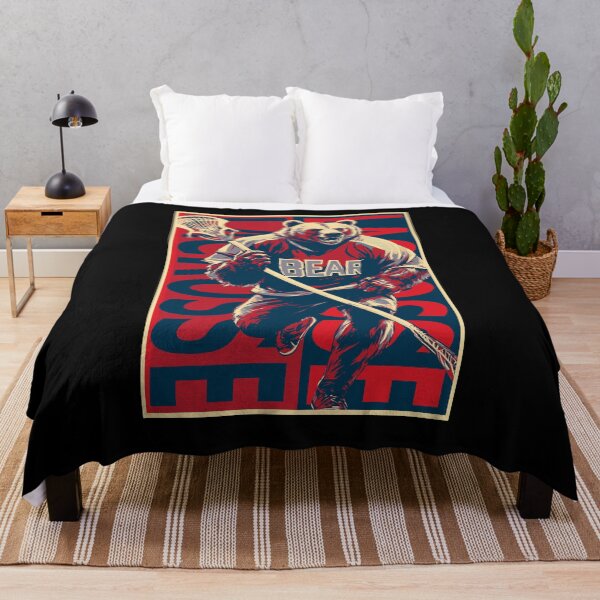Item preview, Bear Lacrosse Player designed and sold by TrueArtsStore.