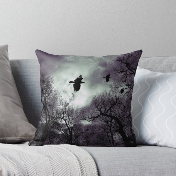 Item preview, Crows and Supermoon designed and sold by Palatinasart.