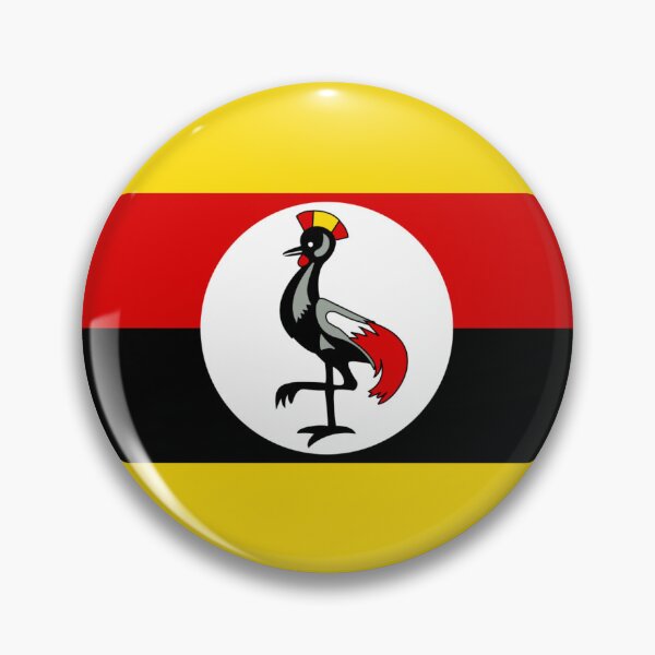 Item preview, Flag of Uganda designed and sold by TinaJostDesigns.