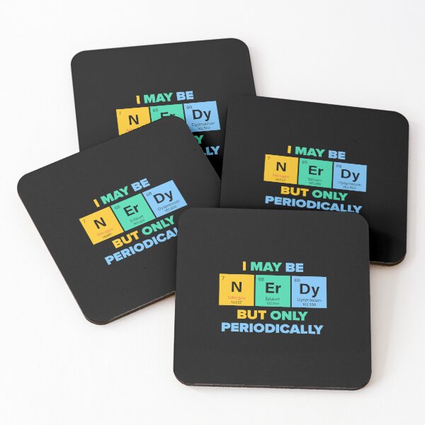 Item preview, Nerdy But Only Periodically - Funny Science Design designed and sold by Geeky Giggles.