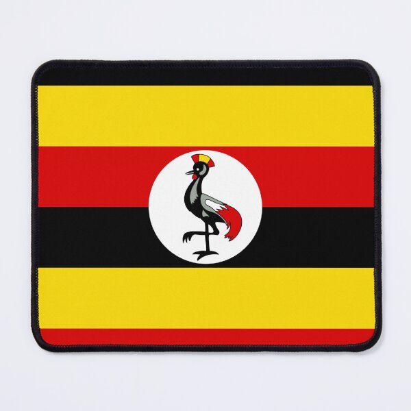 Item preview, Flag of Uganda designed and sold by TinaJostDesigns.