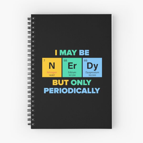 Item preview, Nerdy But Only Periodically - Funny Science Design designed and sold by Geeky Giggles.