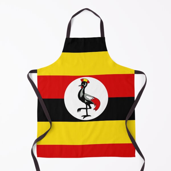 Item preview, Flag of Uganda designed and sold by TinaJostDesigns.