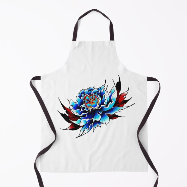 Item preview, Peony Japanese Flower Tattoo Design designed and sold by LozzyCustoms.