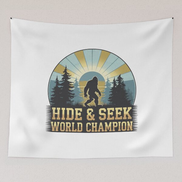 Item preview, Hide and Seek World Champion - Bigfoot Vintage  designed and sold by ATOTI.