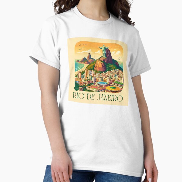 Item preview, art deco vintage RIO DE JANEIRO - BRAZIL designed and sold by mayillustrate.