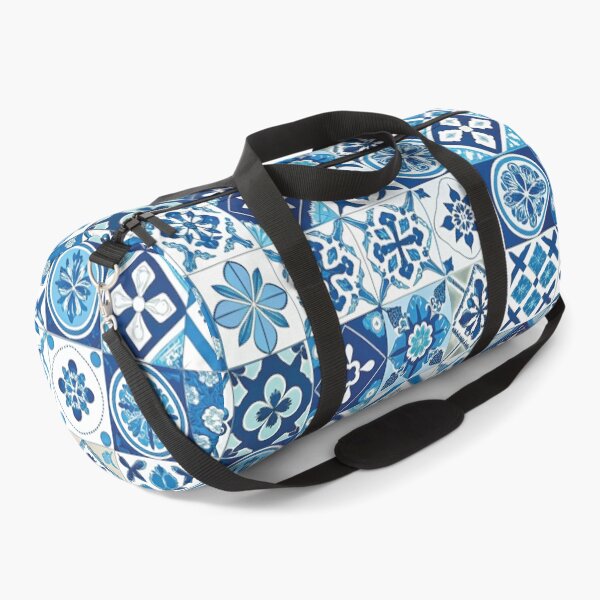 Item preview, Mediterranean Blues - Mediterranean tiles print designed and sold by hellcom.