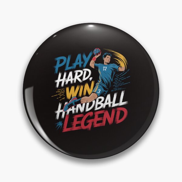 Item preview, Handball T-shirt - Unique Design for Players and Handball Fans designed and sold by thenewking.