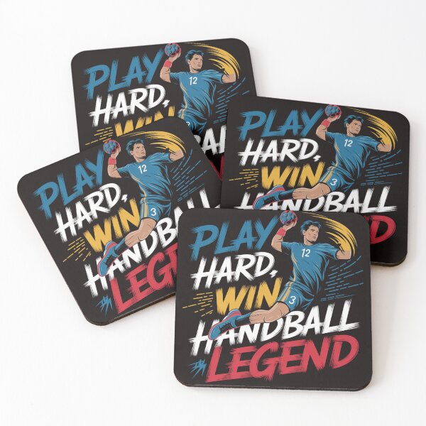Item preview, Handball T-shirt - Unique Design for Players and Handball Fans designed and sold by thenewking.