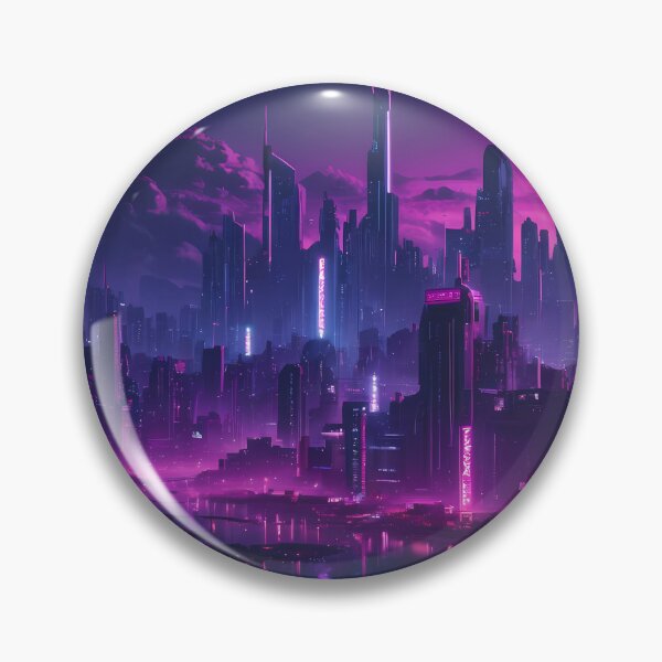 Item preview, Cyberpunk City Skyline designed and sold by papi1998.