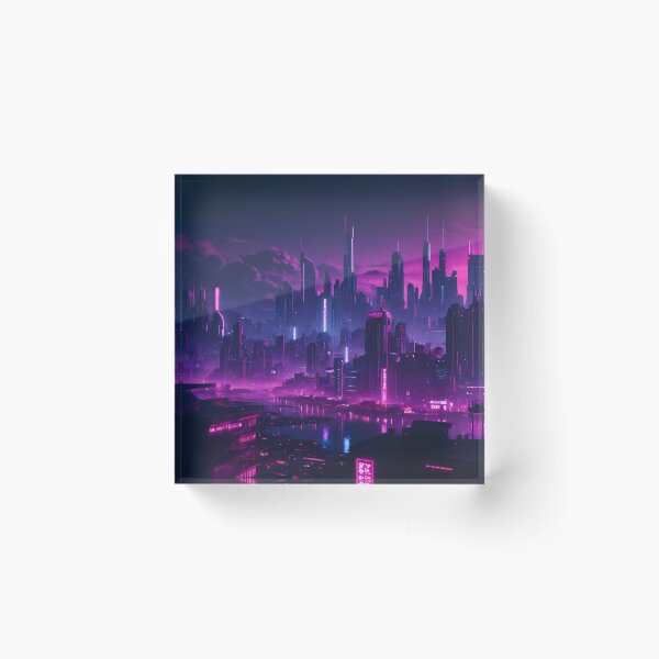 Item preview, Cyberpunk City Skyline designed and sold by papi1998.