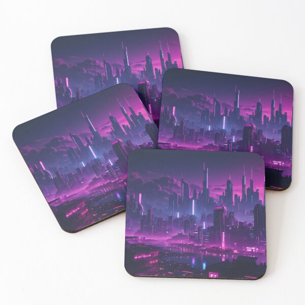 Item preview, Cyberpunk City Skyline designed and sold by papi1998.
