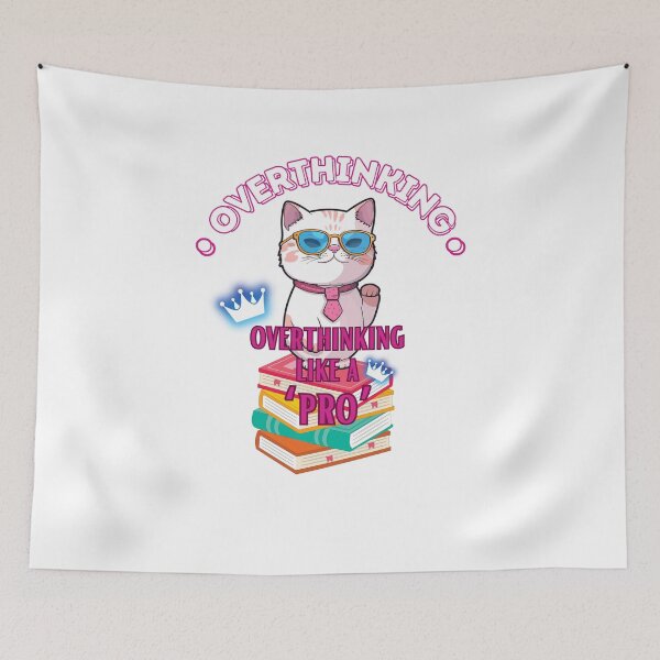 Item preview, Overthinking Like a ‘Pro’ designed and sold by ZerotwoStudio.