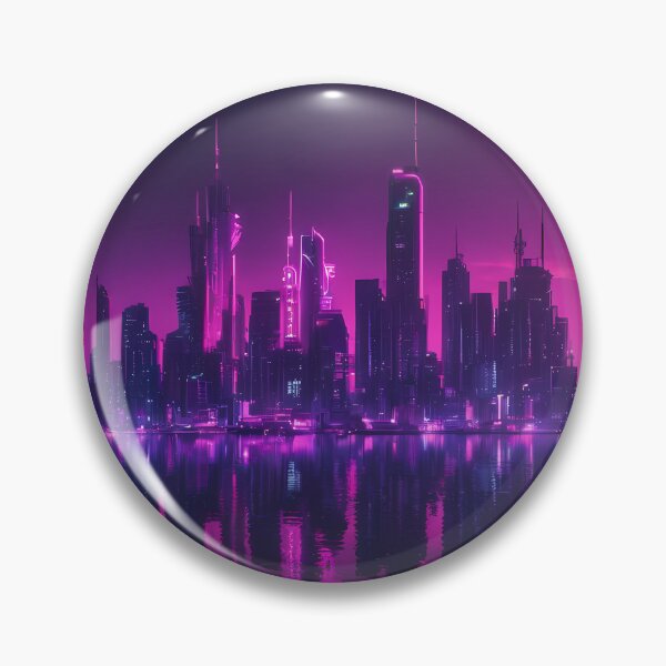 Item preview, Cyberpunk City Skyline designed and sold by papi1998.