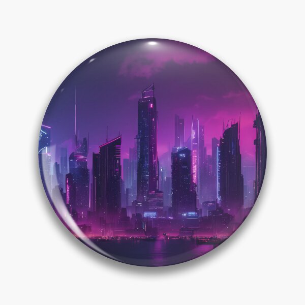 Item preview, Cyberpunk City Skyline designed and sold by papi1998.