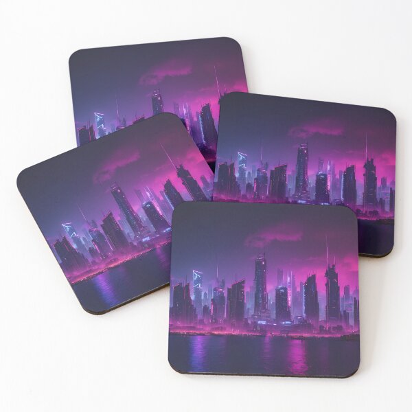 Item preview, Cyberpunk City Skyline designed and sold by papi1998.