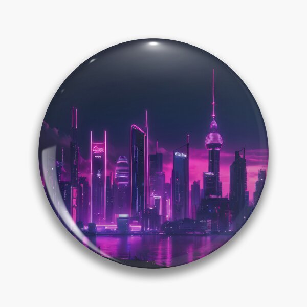 Item preview, Cyberpunk City Skyline designed and sold by papi1998.