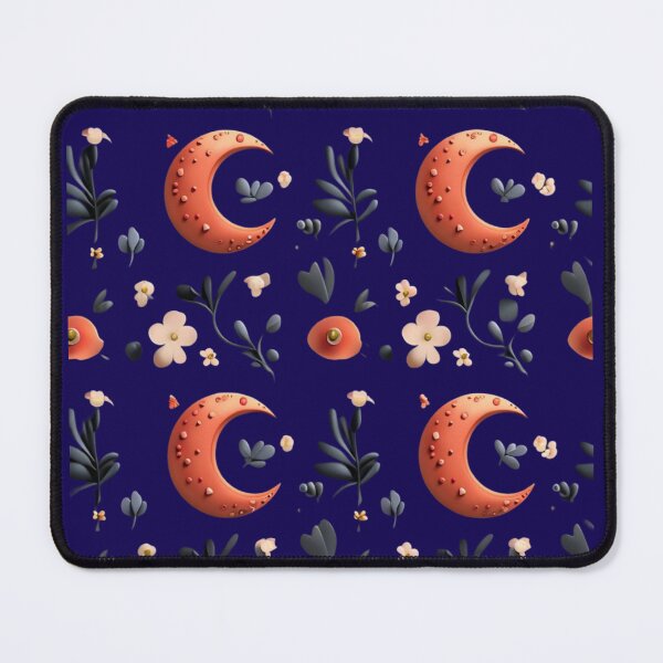 Item preview, Botanical Pattern With Moons And Flowers designed and sold by Aise06.