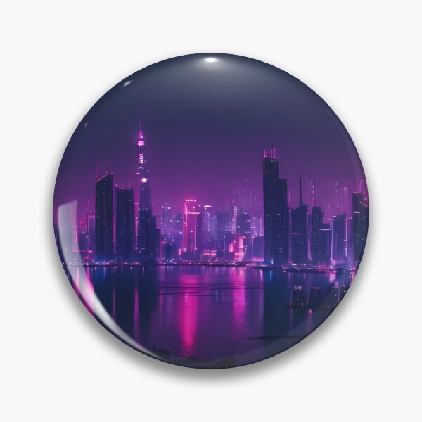 Item preview, Cyberpunk City Skyline designed and sold by papi1998.