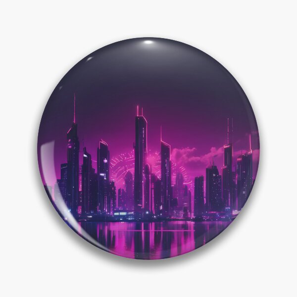 Item preview, Cyberpunk City Skyline designed and sold by papi1998.