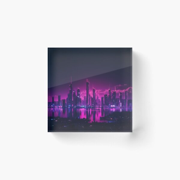 Item preview, Cyberpunk City Skyline designed and sold by papi1998.