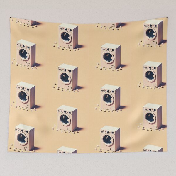 Item preview, Washing Machine Minimalism Art Style designed and sold by artofuniverse.